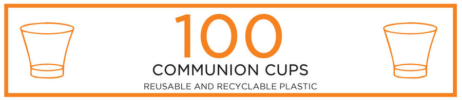 CLC Communion Cups - Pack of 100