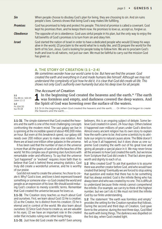 NLT Life Application Study Bible, Third Edition, Large Print - Re-vived