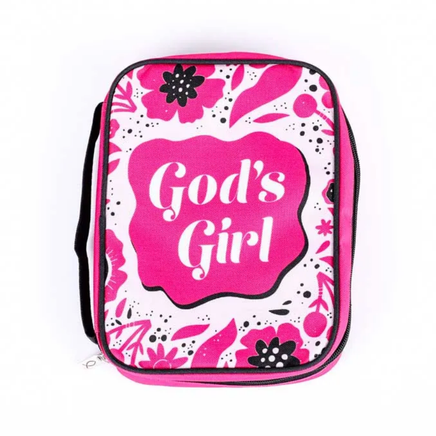 Bible Cover God's Girl Large - Re-vived