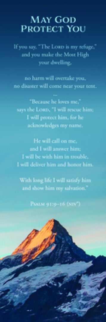 May God Protect You Bookmark (pack of 25) - Re-vived