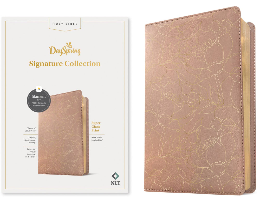NLT Super Giant Print Bible, Filament Enabled Edition - Re-vived