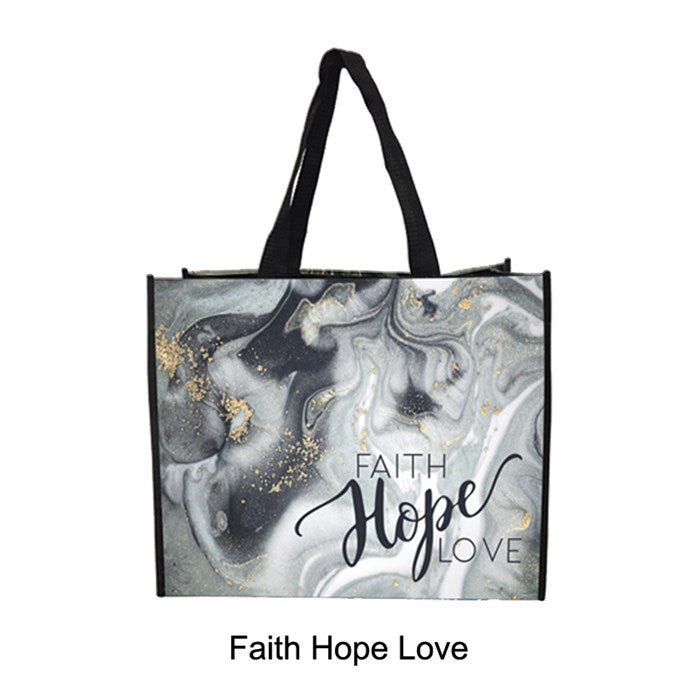 Faith Hope Love Large Shopping Bag