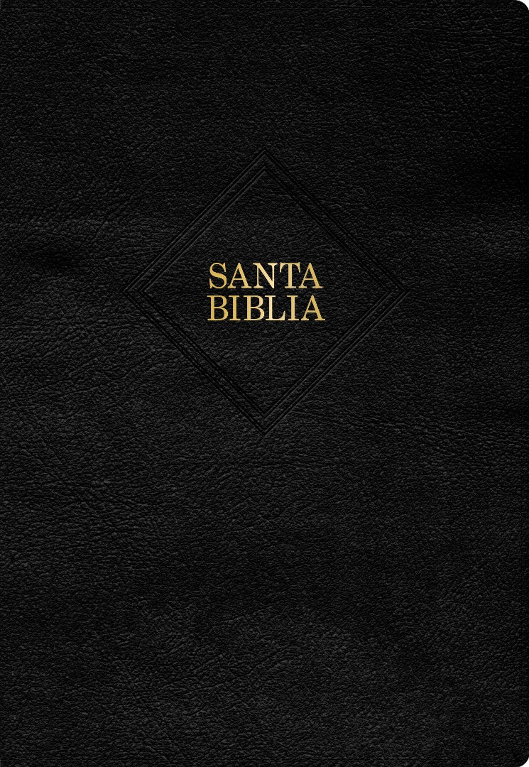 RVR 1960 Biblia Letra Súper Gigante edición 2023 negro, piel - Re-vived