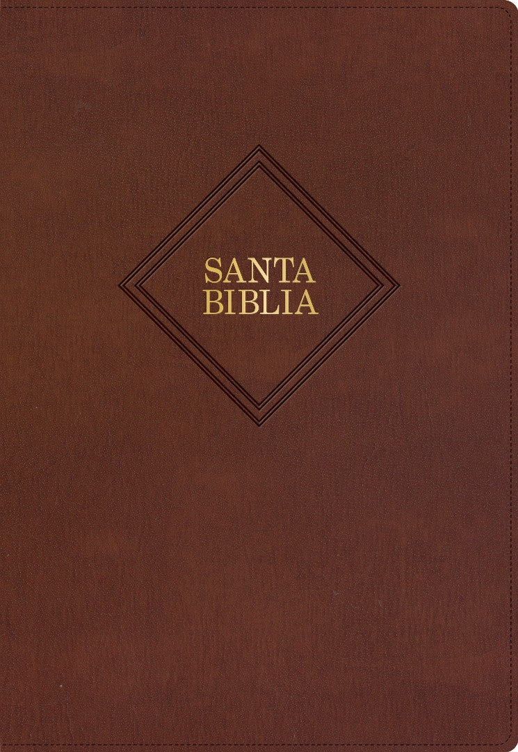 RVR 1960 Biblia Letra Súper Gigante edición 2023 marrón - Re-vived