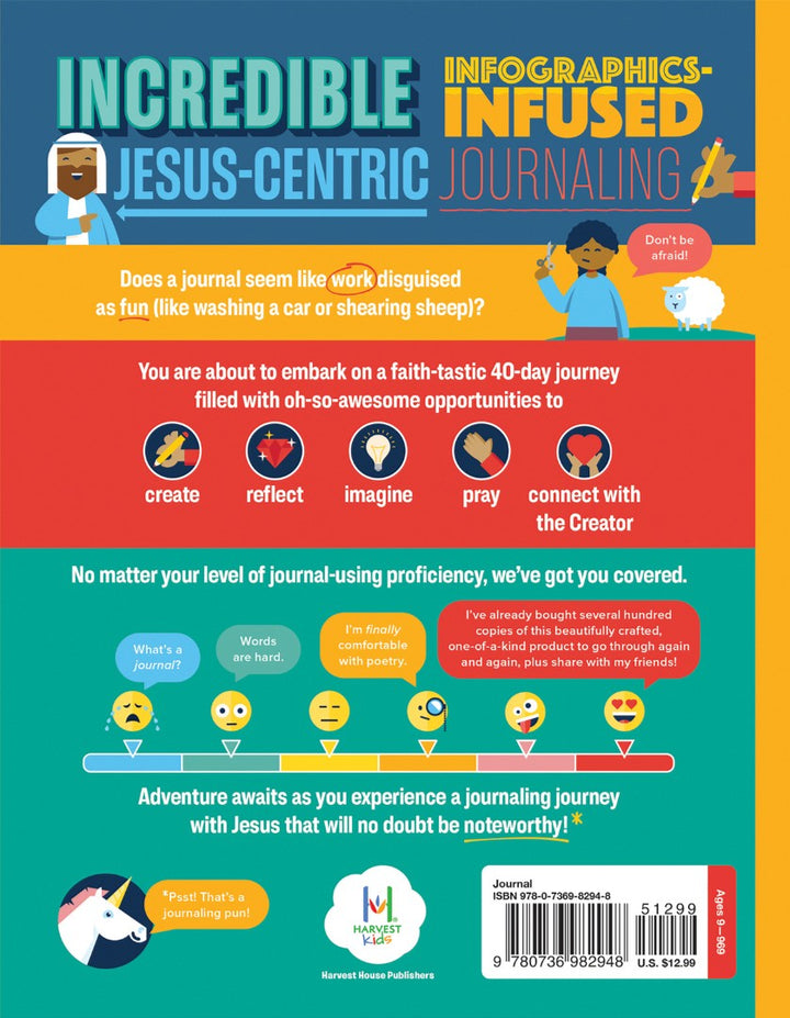 Bible Infographics for Kids Adventure Journal - Re-vived