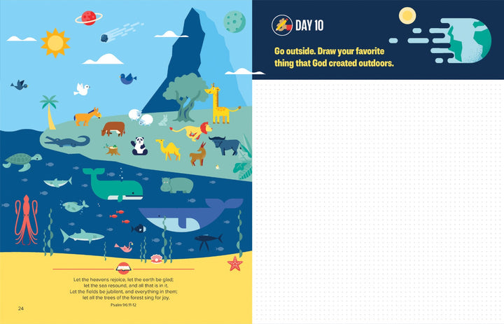 Bible Infographics for Kids Adventure Journal - Re-vived