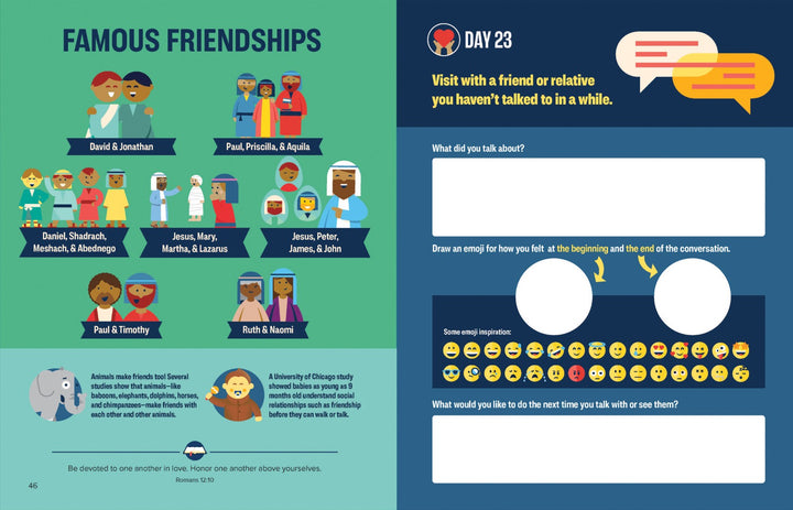 Bible Infographics for Kids Adventure Journal - Re-vived