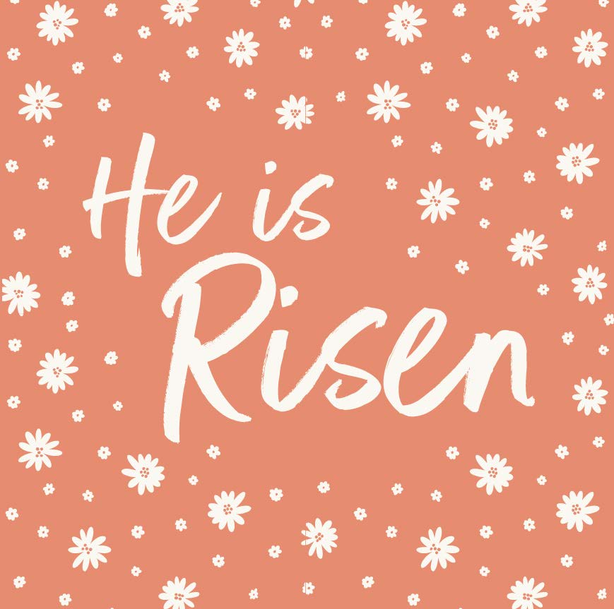 Easter Card 23 - He is Risen - Re-vived