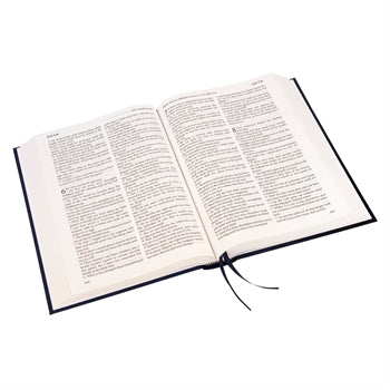 KJV Large Print Windsor Text Bible Blue - Re-vived