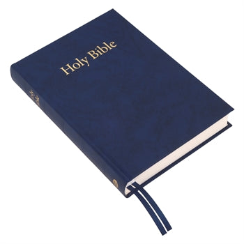KJV Large Print Windsor Text Bible Blue - Re-vived