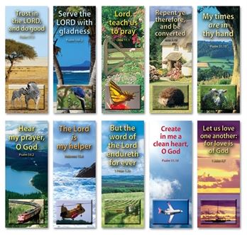 Mixed set of 10 from BF series - Children's Bookmarks (10pk)
