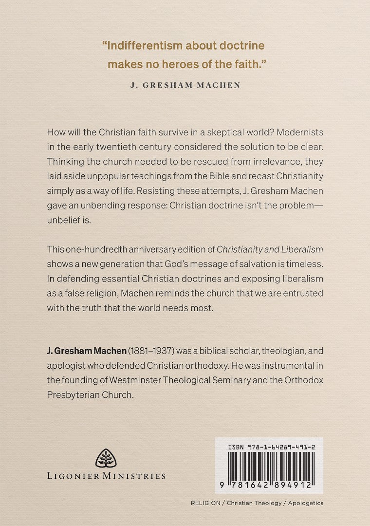 Christianity and Liberalism - Re-vived