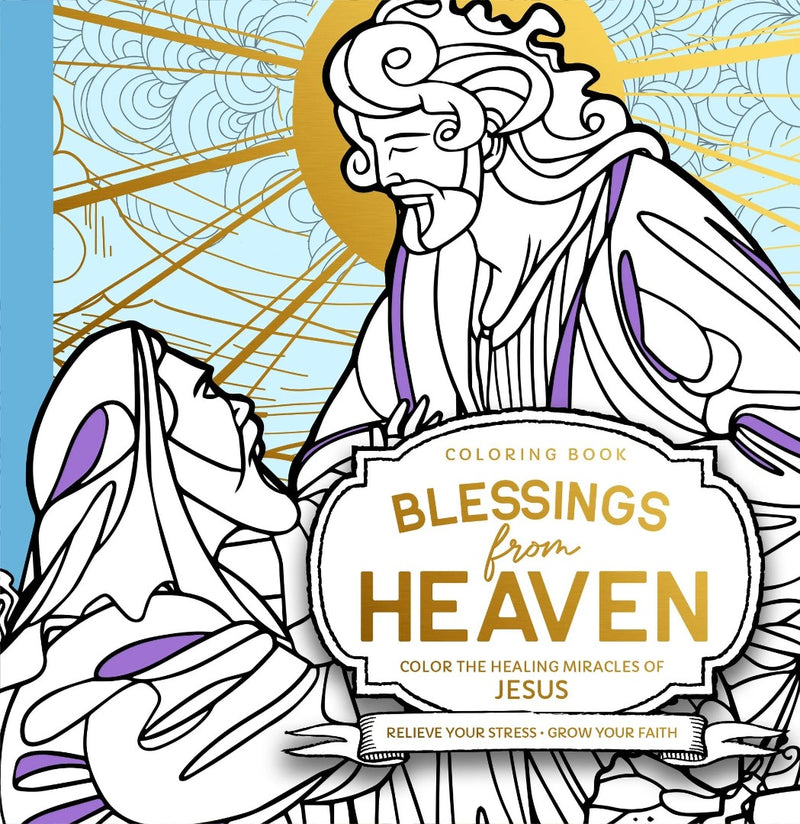 Blessings from Heaven Coloring Book