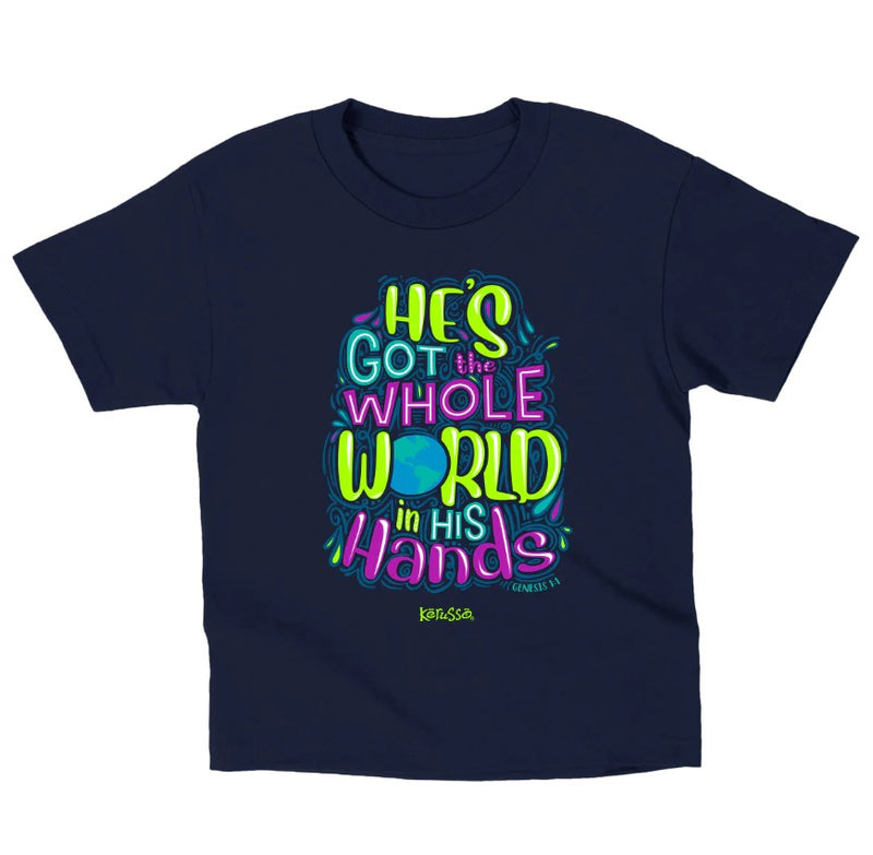 Whole World Kids T-Shirt, 4T