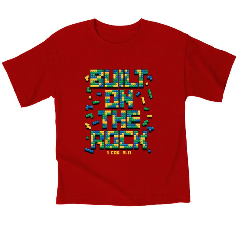 Building on the Rock Kids T-Shirt, Medium