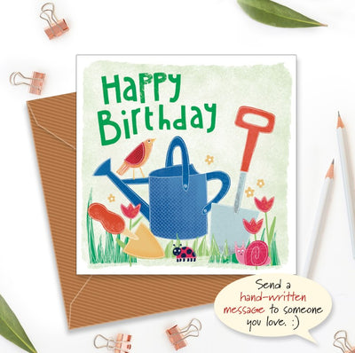 Happy Birthday Gardeners Greetings Card