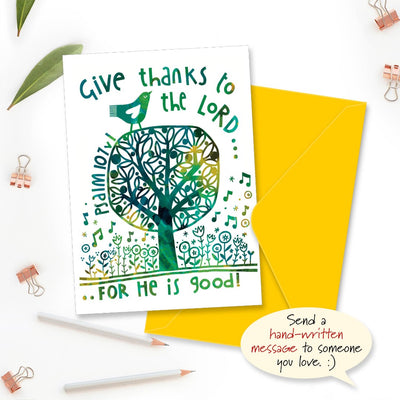 Give Thanks Greetings Card