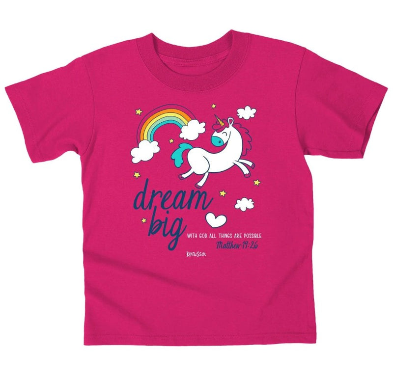 Dream Big Kids T-Shirt, 4T