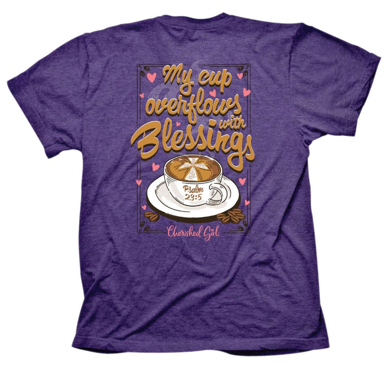 Cherished Girl Cup Overflows T-Shirt, XLarge
