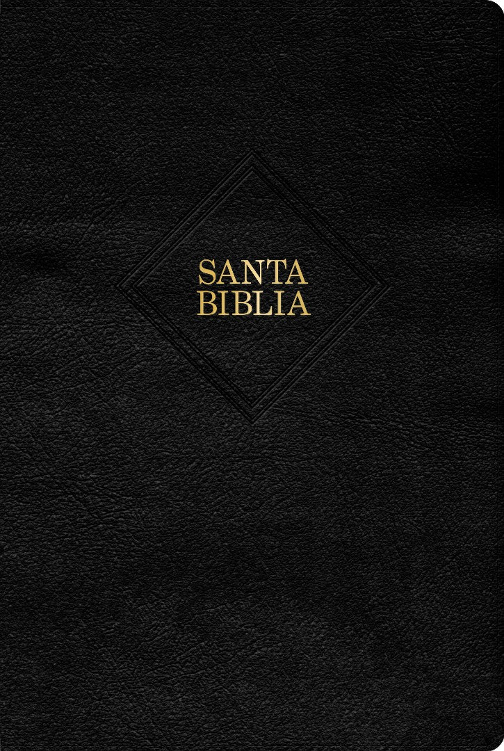 RVR 1960 Biblia Letra Gigante, Negro, Piel Fabricada - Re-vived