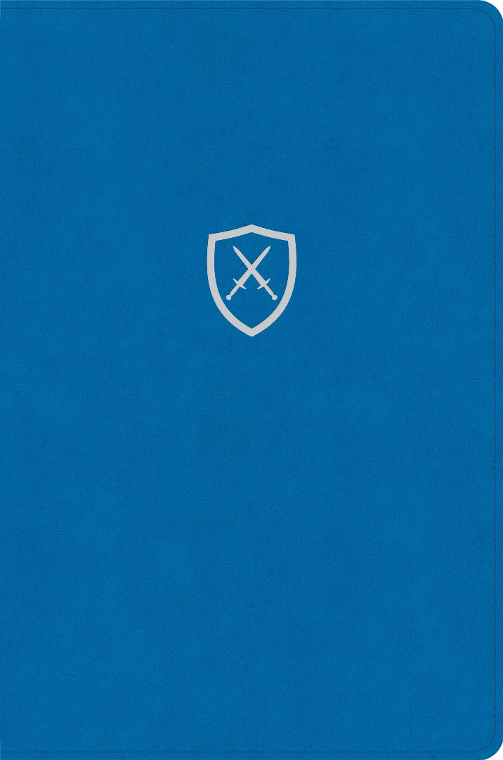 CSB Defend Your Faith Bible, Blue Leathertouch - Re-vived