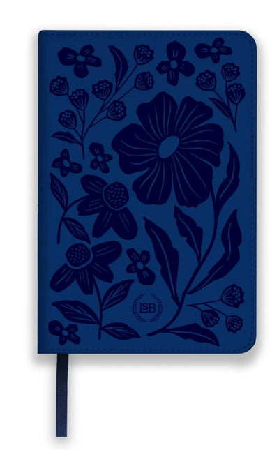 LSB Compact Bible, Blue Floral