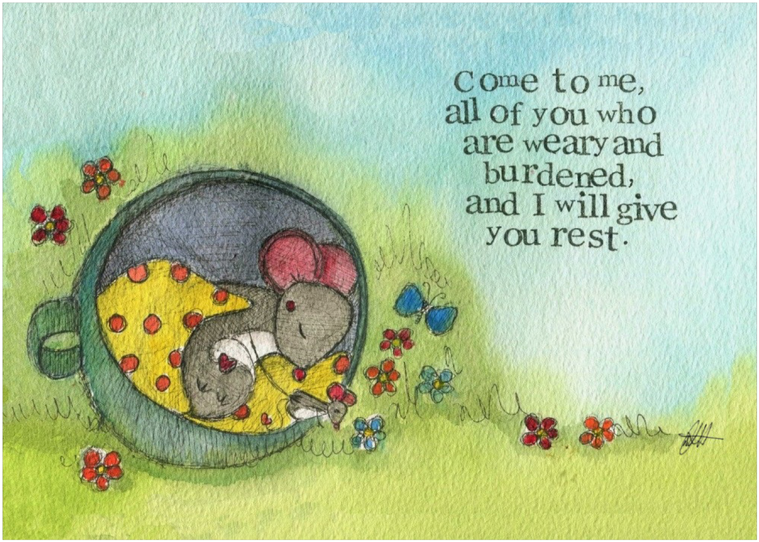 Encouragement Print Come To Me Single Print - Re-vived