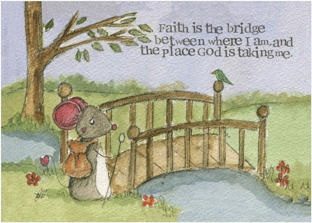 Encouragement Print The Bridge Single Print - Re-vived