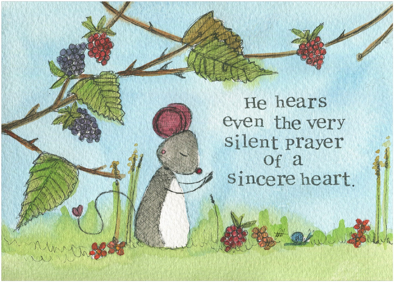 A Silent Prayer Single Print