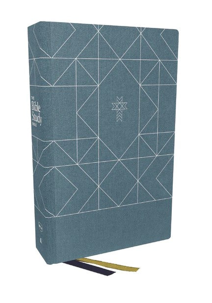 NKJV The Bible Study Bible, Blue Cloth Bound