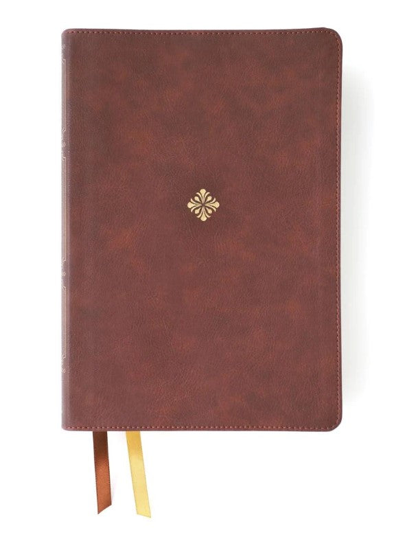 NKJV Thompson Chain-Reference Bible, Large Print, Brown - Re-vived