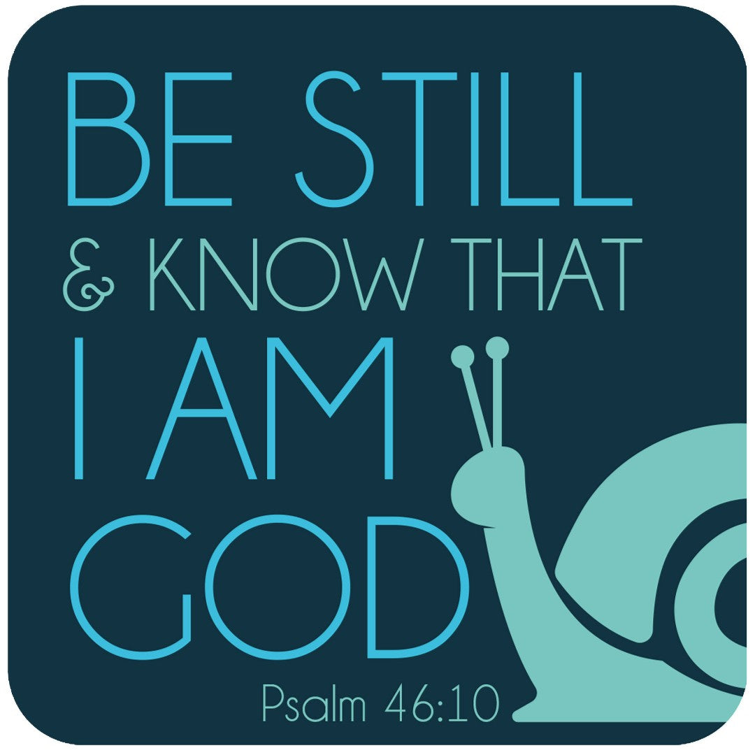 Be Still (Snail) Coaster - Re-vived