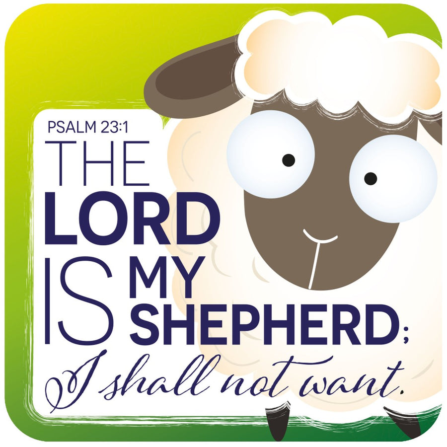 The Lord Is My Shepherd Coaster - Re-vived