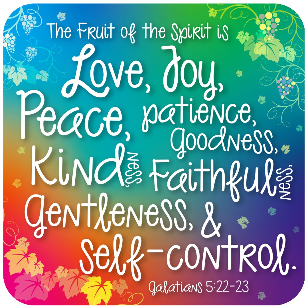 Fruit Of The Spirit Coaster - Re-vived