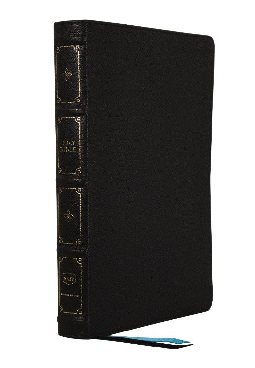NKJV Large Print Thinline Reference Bible, Black, Indexed