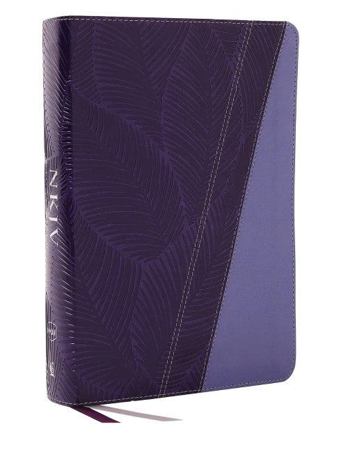 NKJV Study Bible, Full-Color, Purple, Indexed