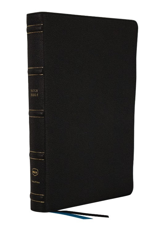 NKJV Large Print Thinline Reference Bible, Black - Re-vived