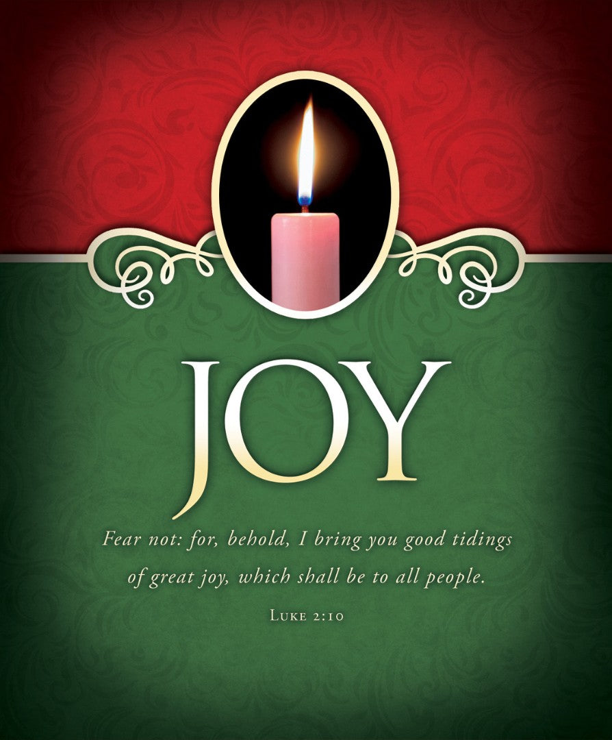 Joy Advent Bulletin Large (Pack of 100) - Re-vived