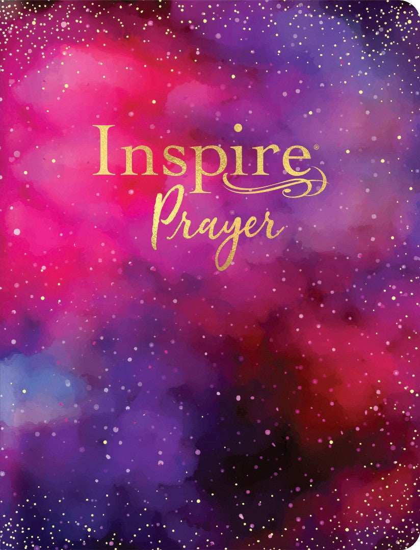 NLT Inspire Prayer Bible Giant Print, Filament Edition - Re-vived