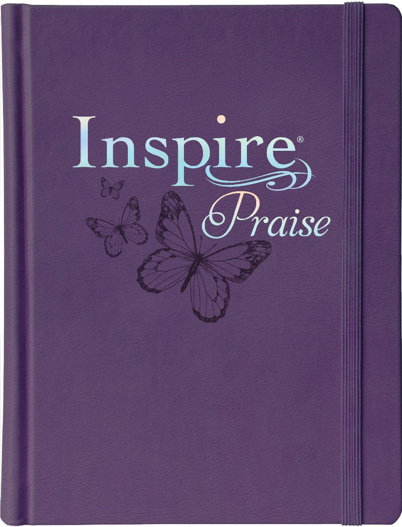 NLT Inspire Praise Bible, Filament Edition, Hardcover - Re-vived