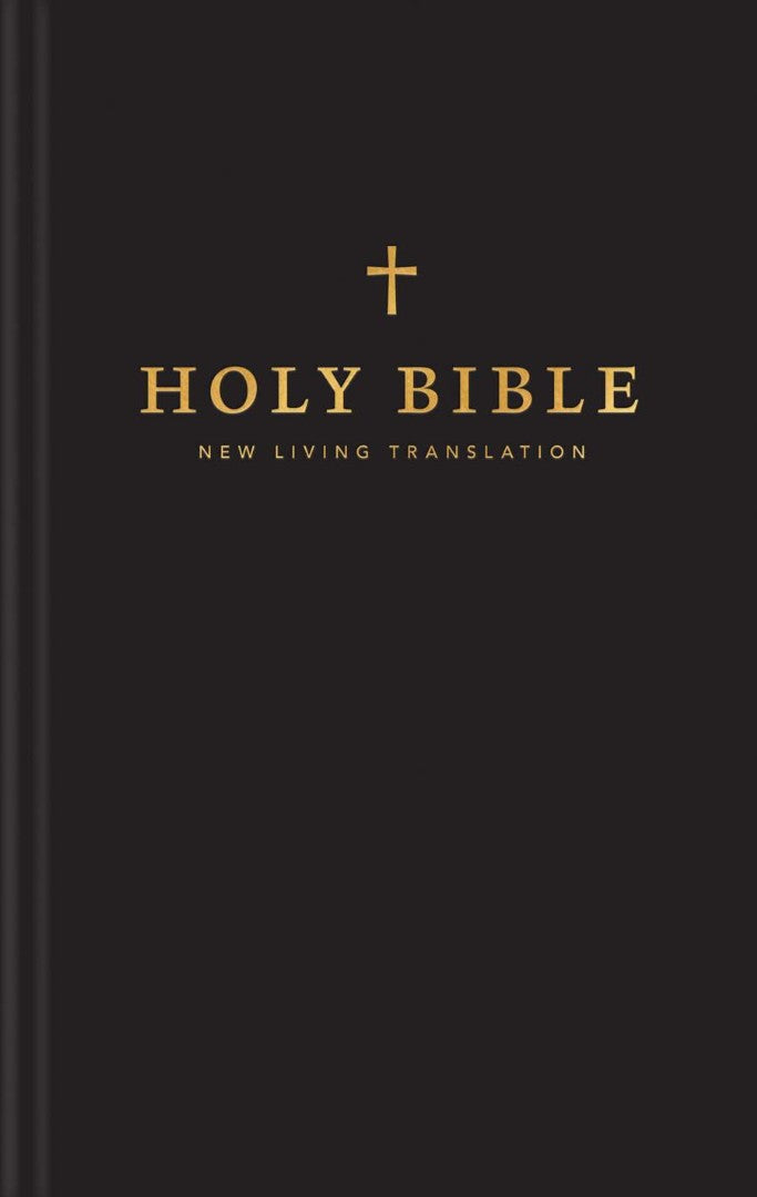 NLT Church Bible, Hardcover, Black