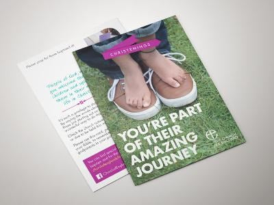Christening Congregation Postcard (pack of 20) - Re-vived