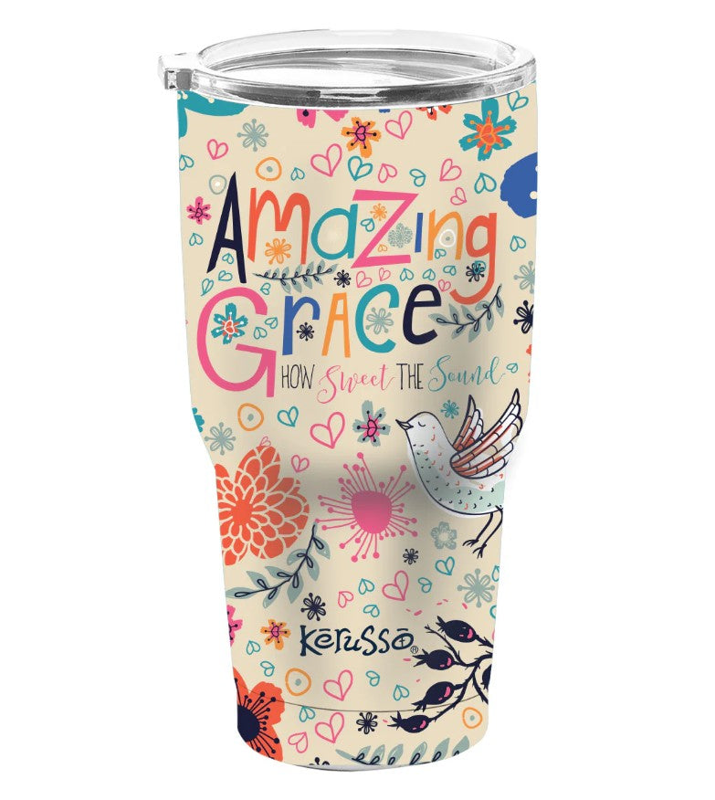 Amazing Grace Stainless Steel Tumbler