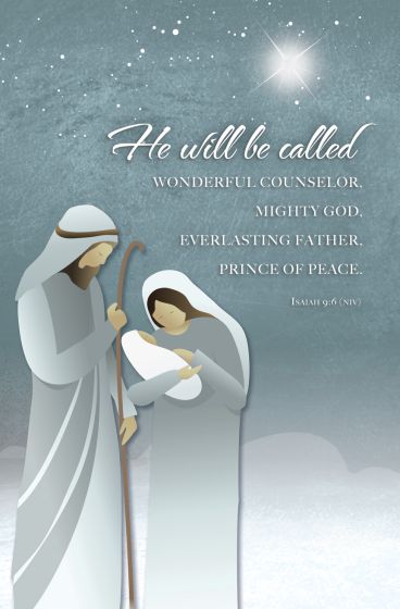 Wonderful Counsellor Christmas Bulletin (Pack of 100) - Re-vived