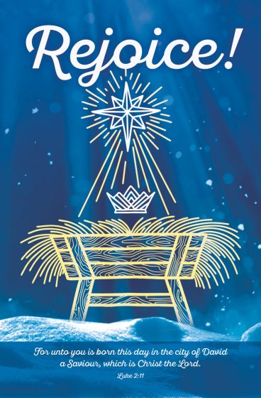 Rejoice! Christmas Bulletin (Pack of 100) - Re-vived