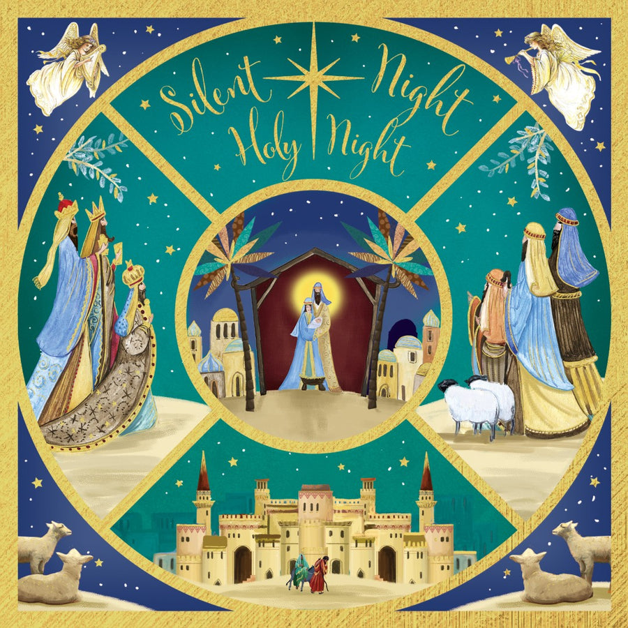 Silent Bethlehem Christmas Cards - Pack of 10 - Re-vived