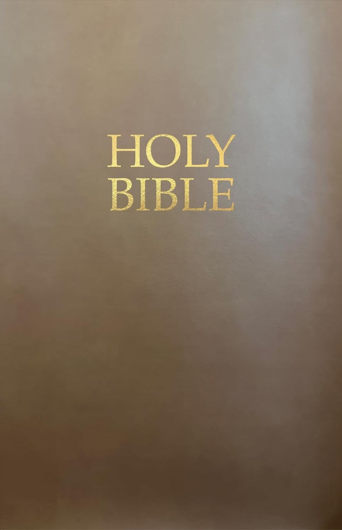 KJVER Gift And Award Holy Bible, Deluxe Edition, Coffee Ultr - Re-vived