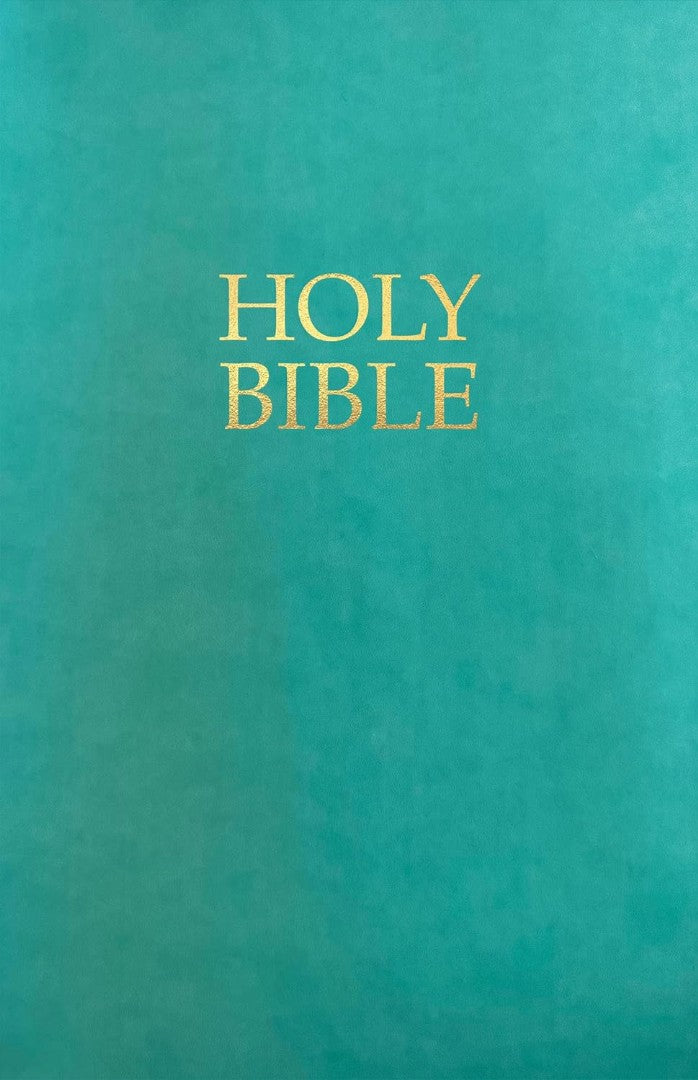 KJVER Gift And Award Holy Bible, Deluxe Ed, Coastal Blue - Re-vived