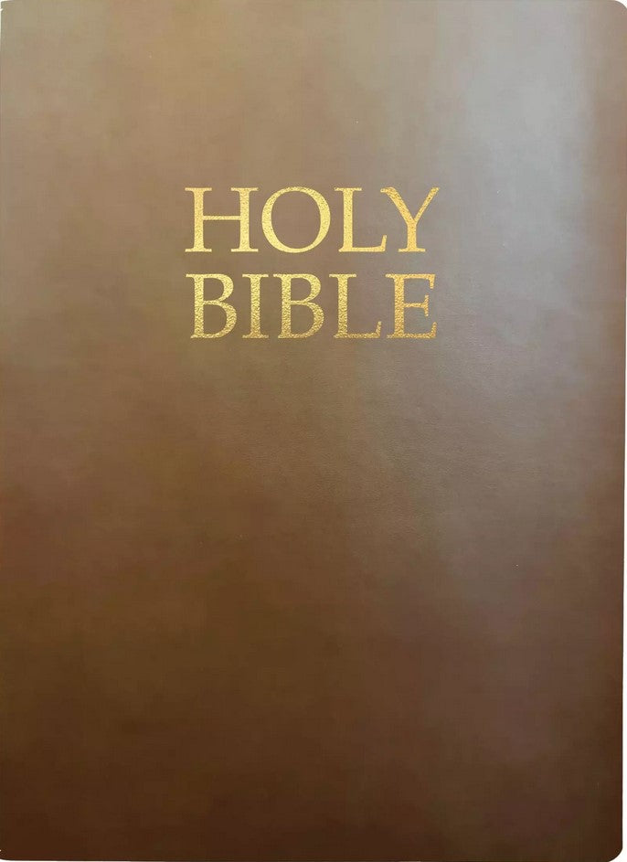 KJVER Holy Bible, Large Print, Coffee Ultrasoft - Re-vived