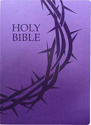 KJVER Holy Bible, Crown Of Thorns Design, Large Print - Re-vived